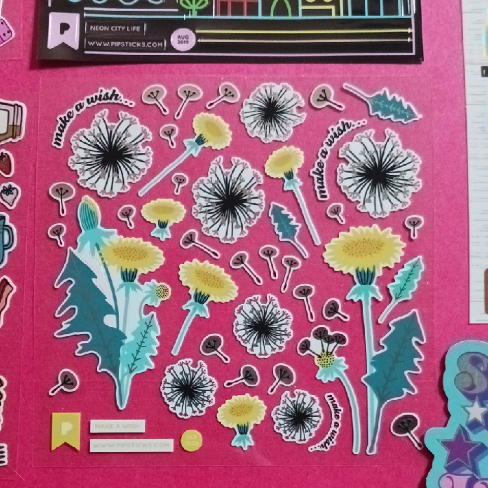 Pipsticks Sweet Sticker Lot